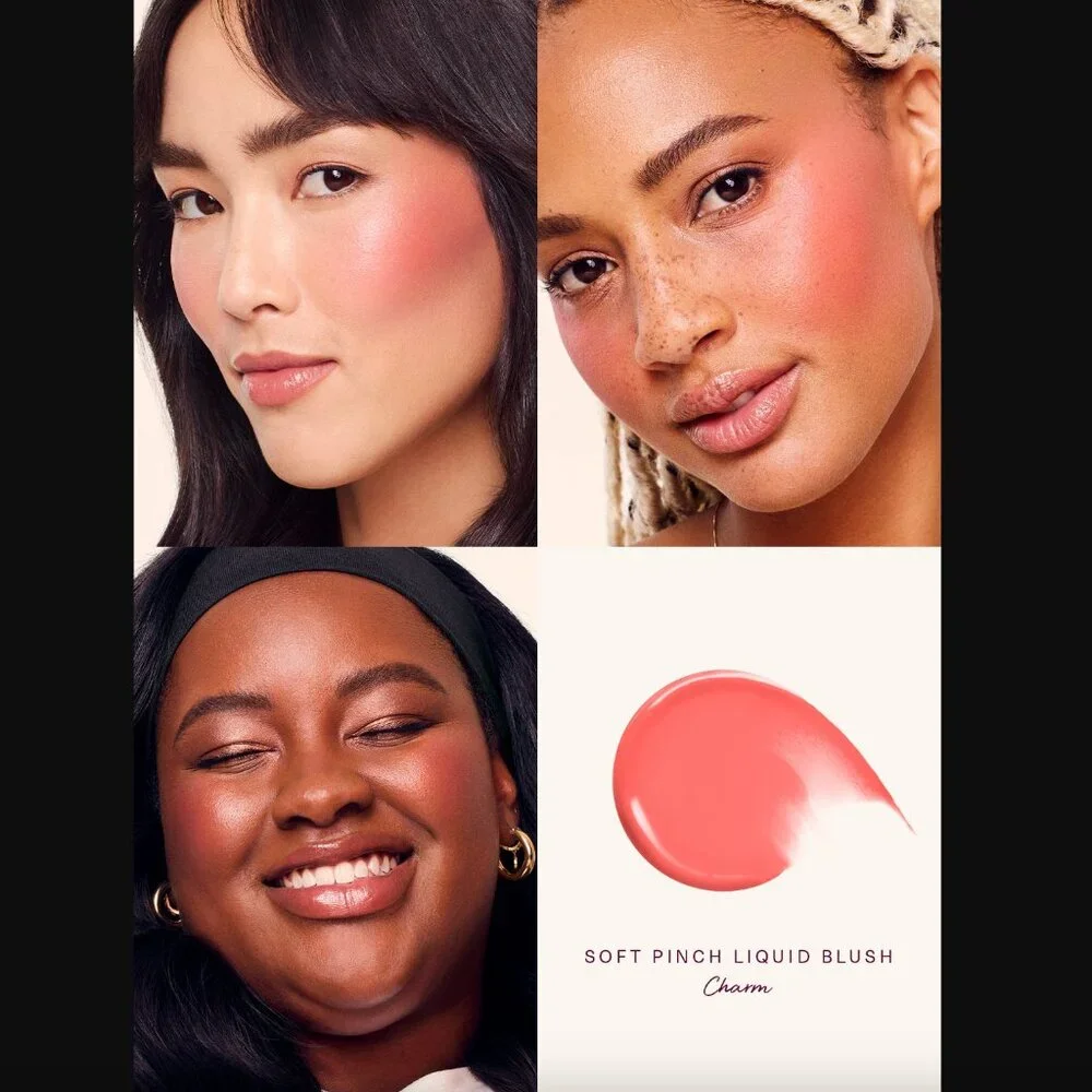 NWT Rare Beauty NEW Soft Pinch Liquid Blush Mini in Charm
